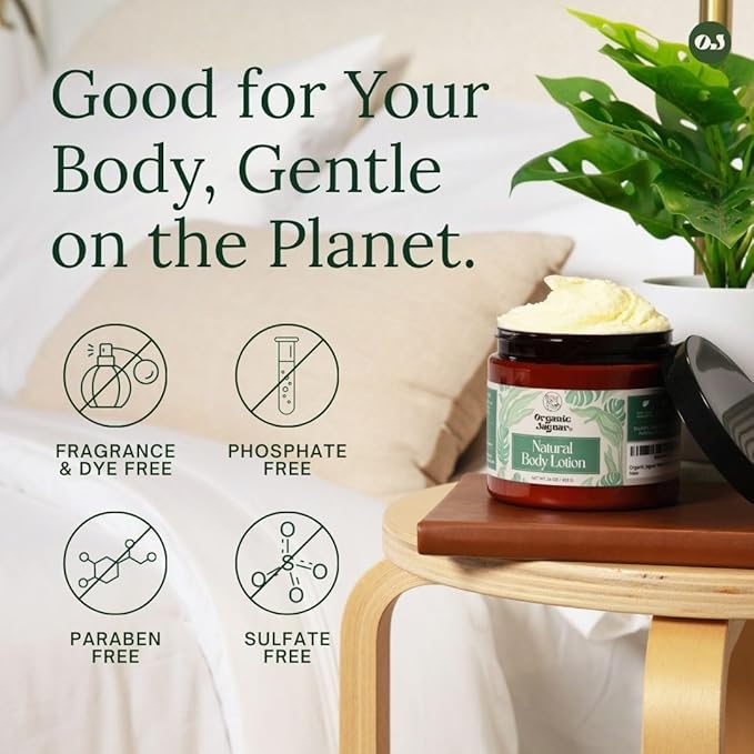 Organic Jaguar Natural Body Lotion