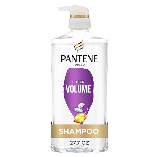 Pantene Shampoo, Sheer Volume - 72-Hour Fullness, Lightweight