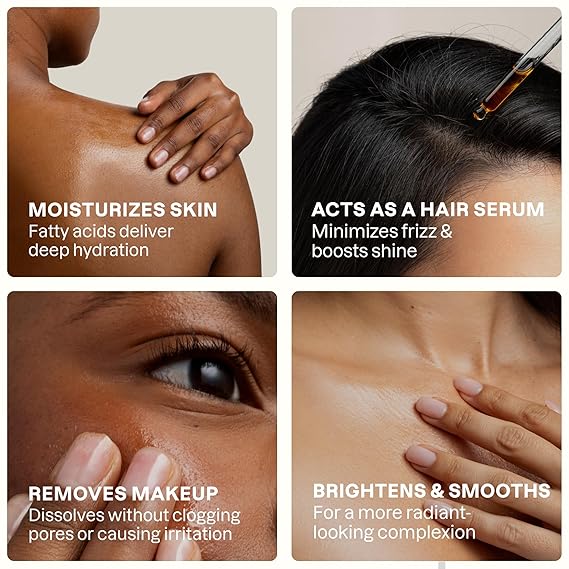 Cliganic Organic Rosehip Seed Oil for Face, 100% Pure | Natural Cold Pressed Unrefined Non-GMO | Carrier Oil for Skin